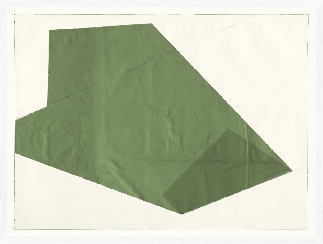 Green Origami XI Artwork