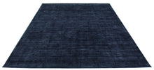 Load image into Gallery viewer, Blue Viscose Rug
